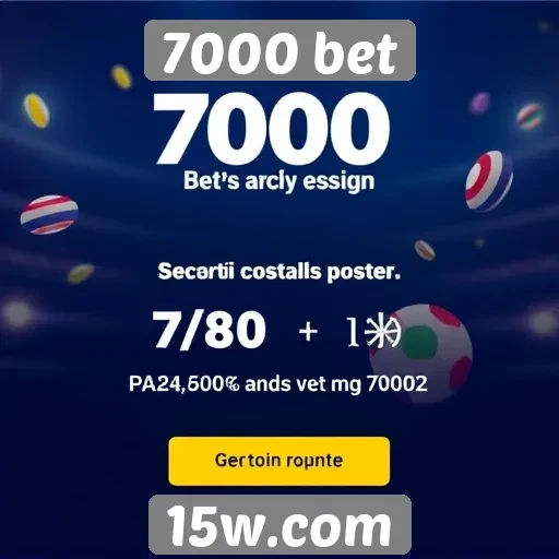 Promoções e bônus atrativos do site 7000 bet